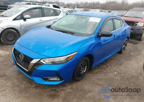 2021 Nissan Sentra Sr Xtronic Cvt from USA, damaged, VIN 3N1AB8DV3MY246087